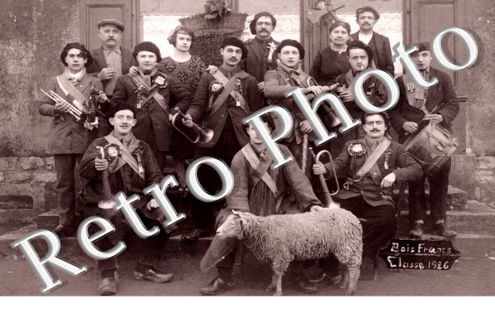 Bois Francs - Classe 1926 - Fanfare et mouton