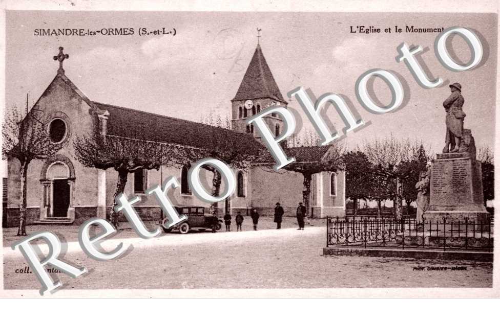 Eglise et monument
