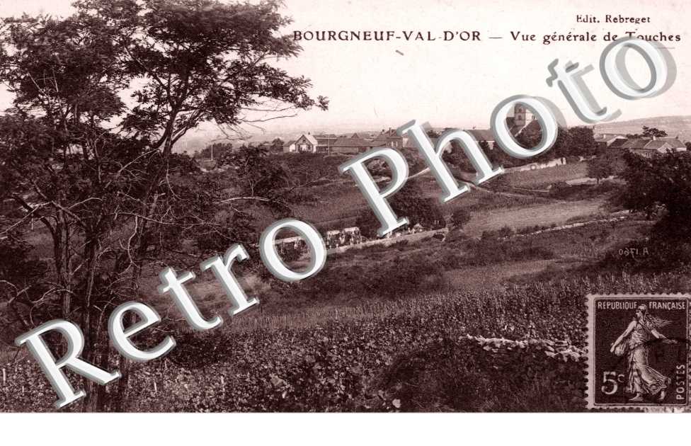 Vue Generale de Touches, Bourgneuf-Val-d&#039;Or