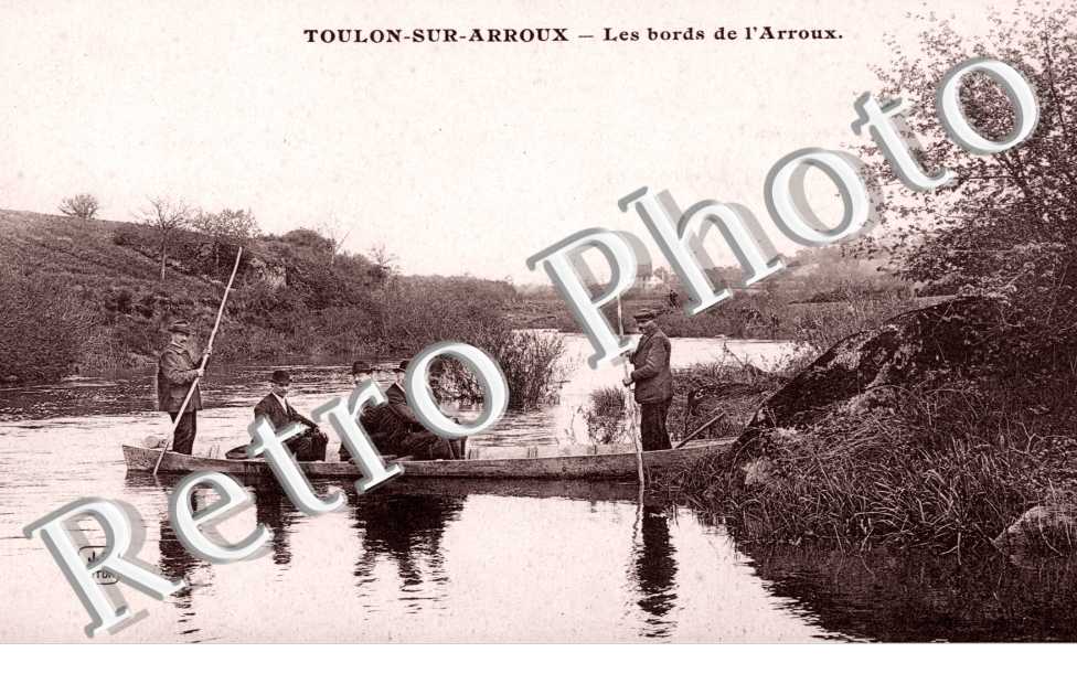 Les bords de l&#039;Arroux