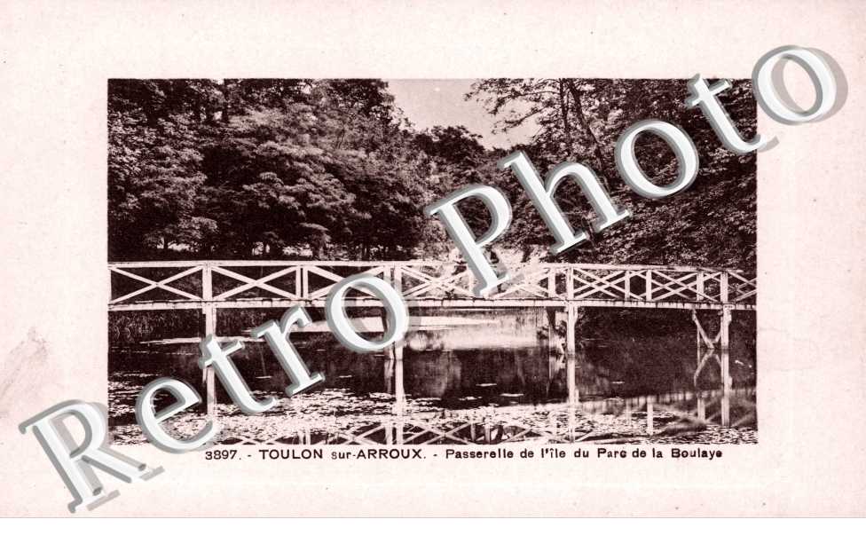 Passerelle de l&#039;Ile du Parc de la Boulaye