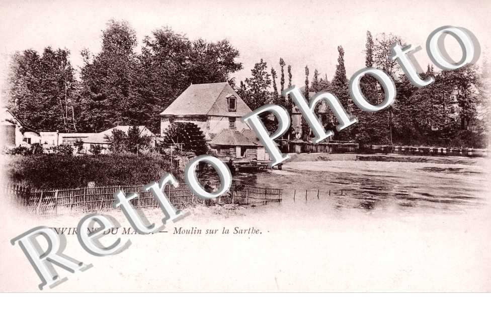 moulin sur la Sarthe