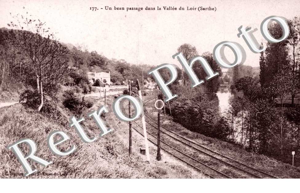 Un beau passage dans la vallee du Loir