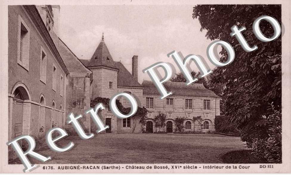 Chateau de Bosse - Interieur de la Cour