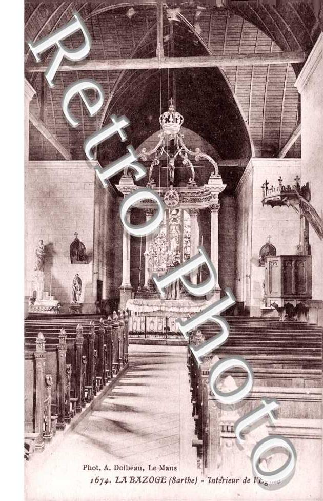 Intérieur de l&#039;église