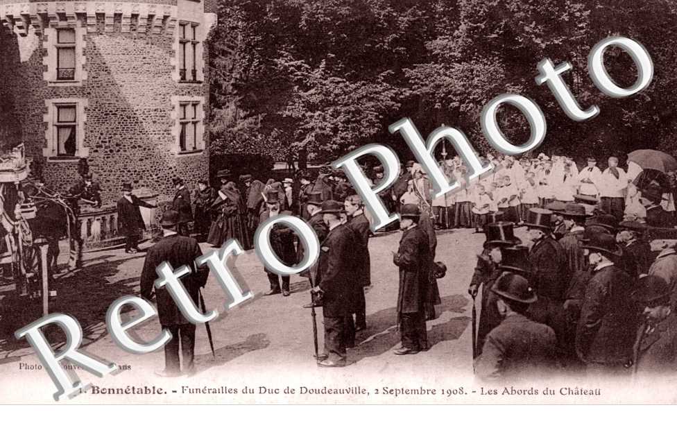 Funerailles du Duc de Doudeauville, 2 septembre 1908