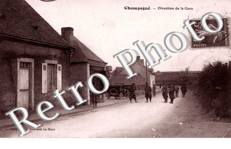 Direction de la gare