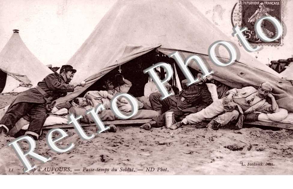 Passe-temps du soldat - Camp d&#039;Auvours (armee