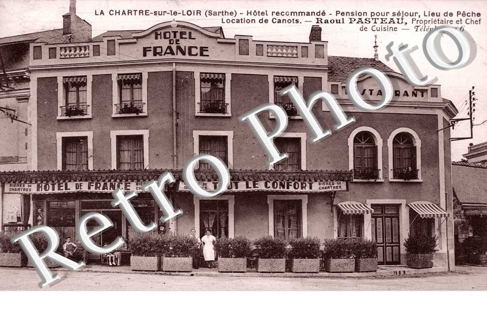 Hotel de France Raoul Pasteau proprietaire