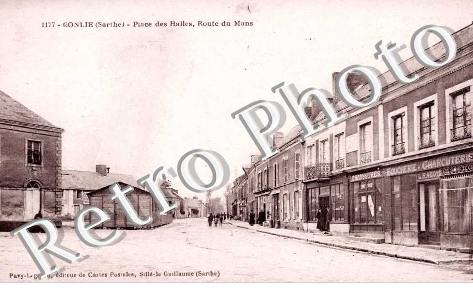 place des halles route du mans