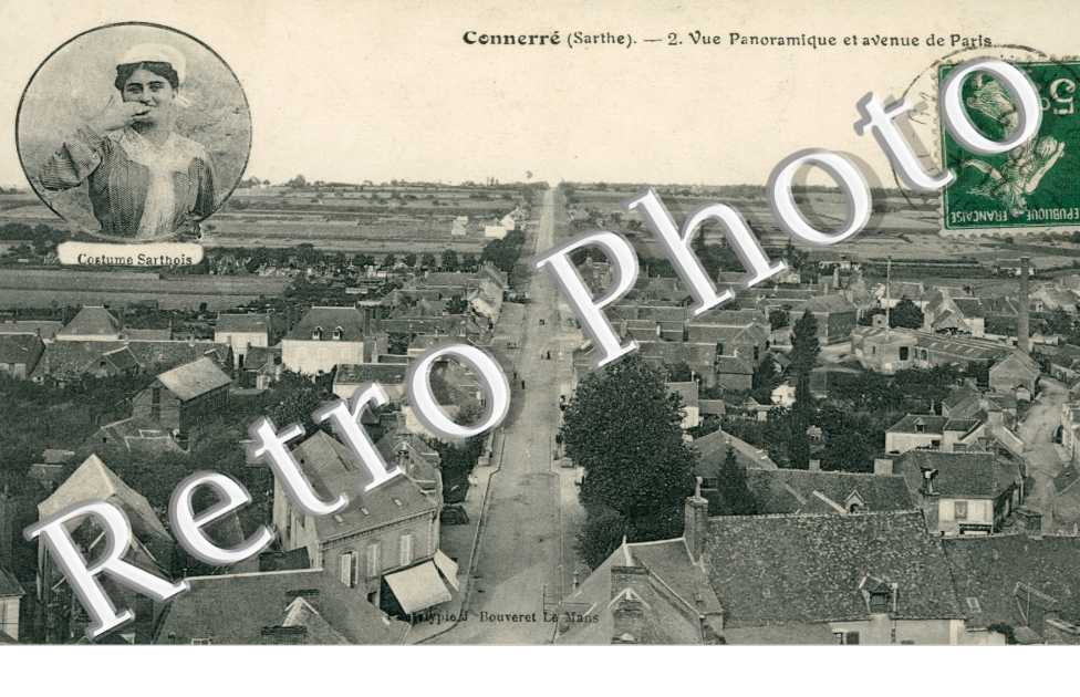 vue panoramique et avenue de paris