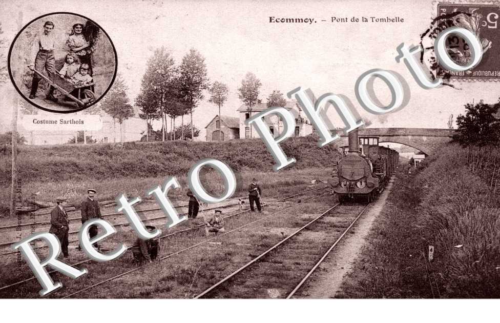 Pont de la Tombelle - locomotive