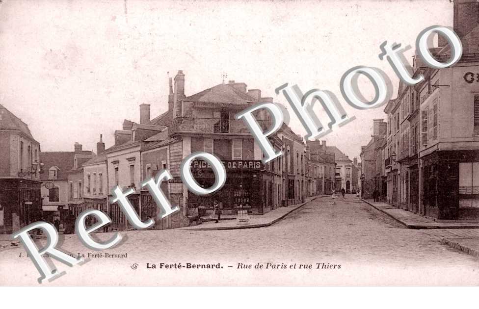 rue de paris et rue thiers