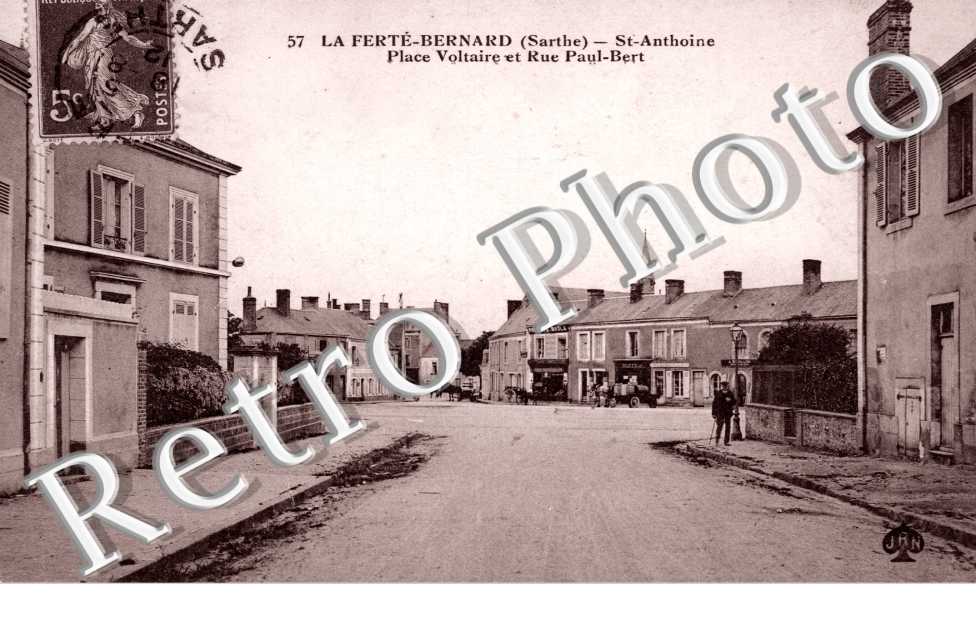 Place Voltaire et rue Paul Bert