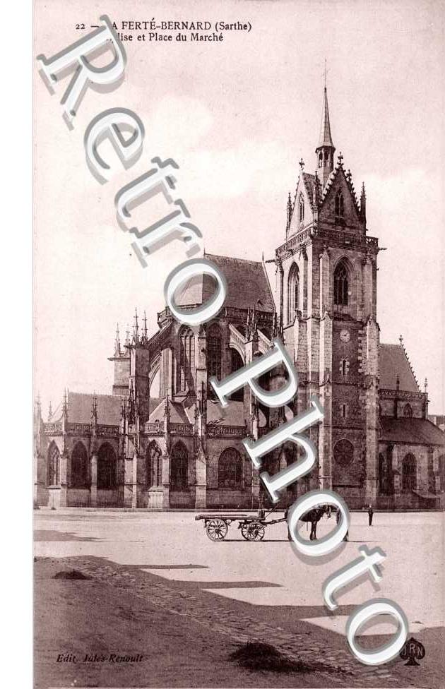 Eglise Notre-Dame et place du marche