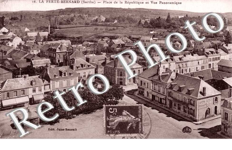 Place de la Republique et Vue Panoramique