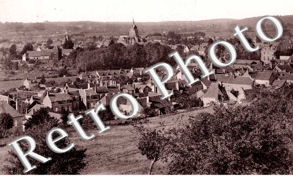 Vue Generale prise de la Route de Vibraye