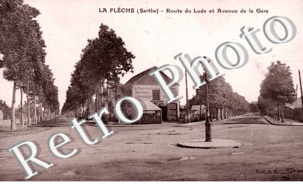 Route de Lude et Avenue de la Gare