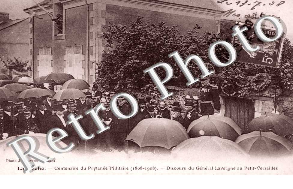 Prytanee militaire - Discours du general Lavergne au petit Versailles