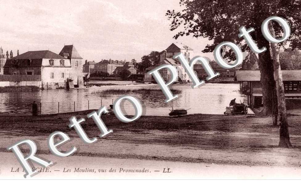 les Moulins, vus des Promenades