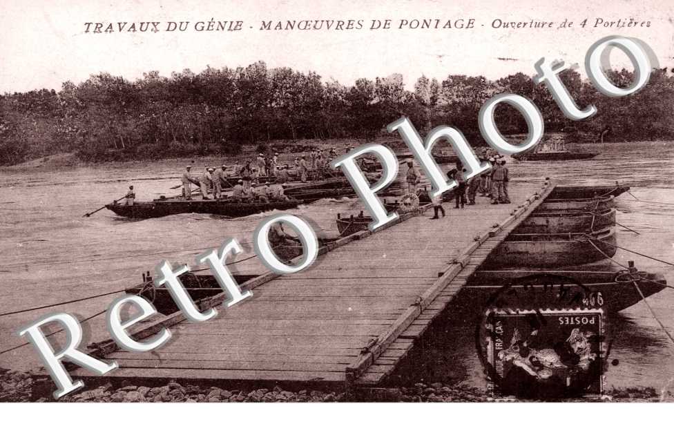 Travaux du Genie, Manoeuvres de Pontage, Ouverture de Quatre Portieres