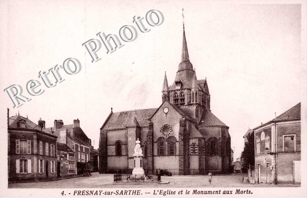 Eglise et le Monument aux Morts