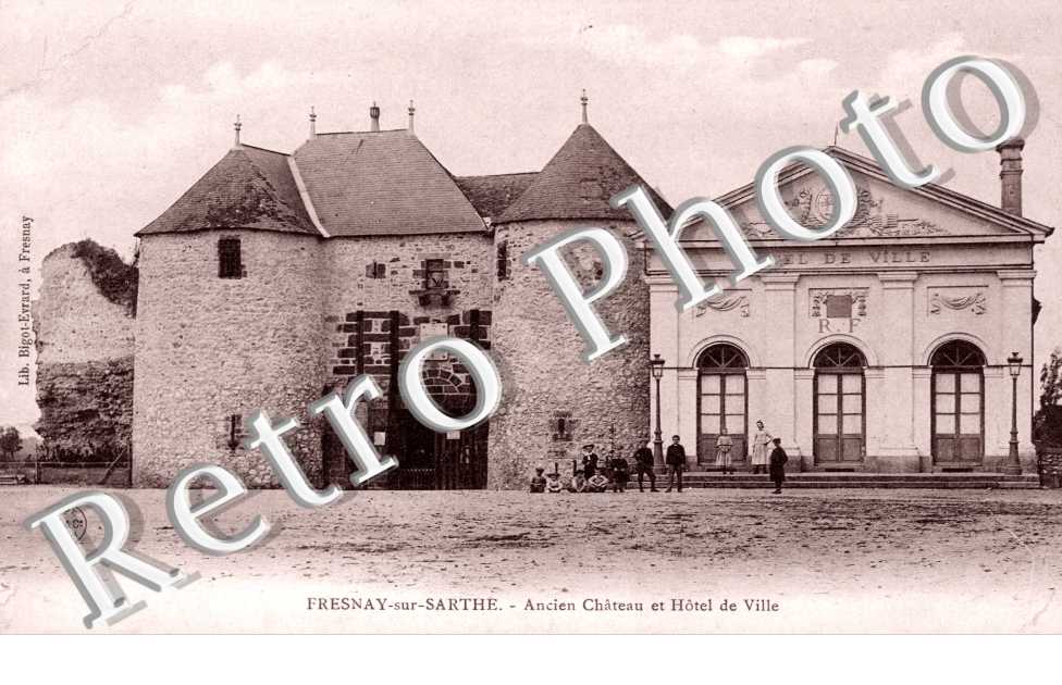 Ancien chateau et hotel de ville