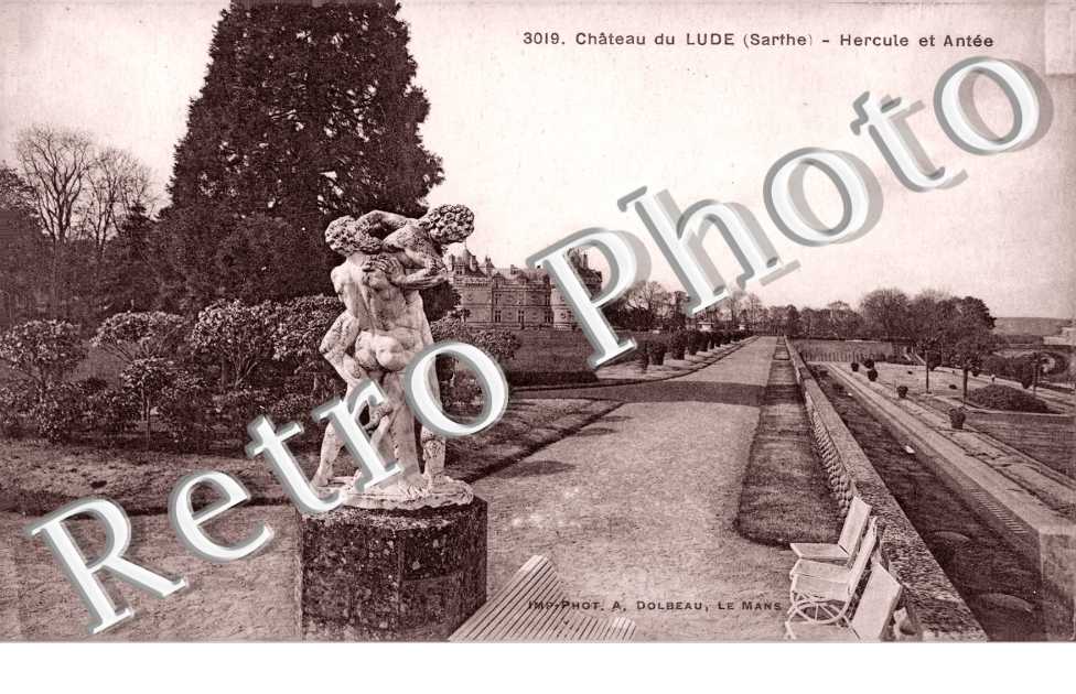 le Chateau - Hercule et Antee
