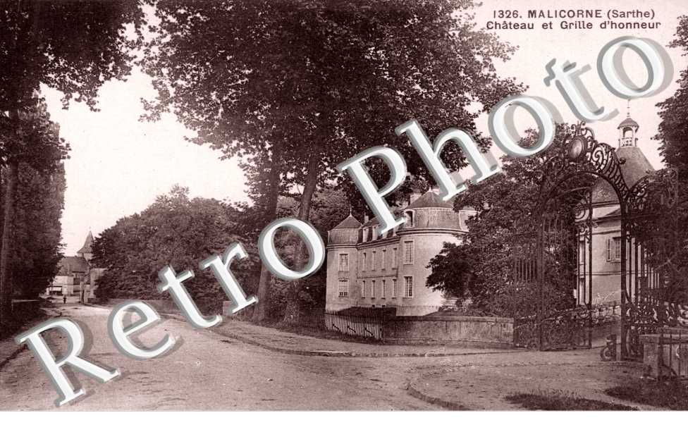 Chateau et Grille d&#039;honneur