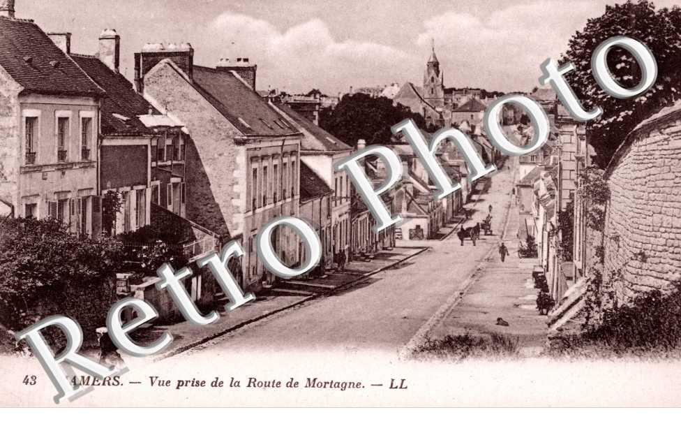 vue prise de la route de mortagne