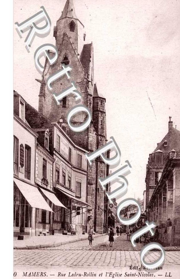 Rue Ledru Rollin et Eglise Saint Nicolas