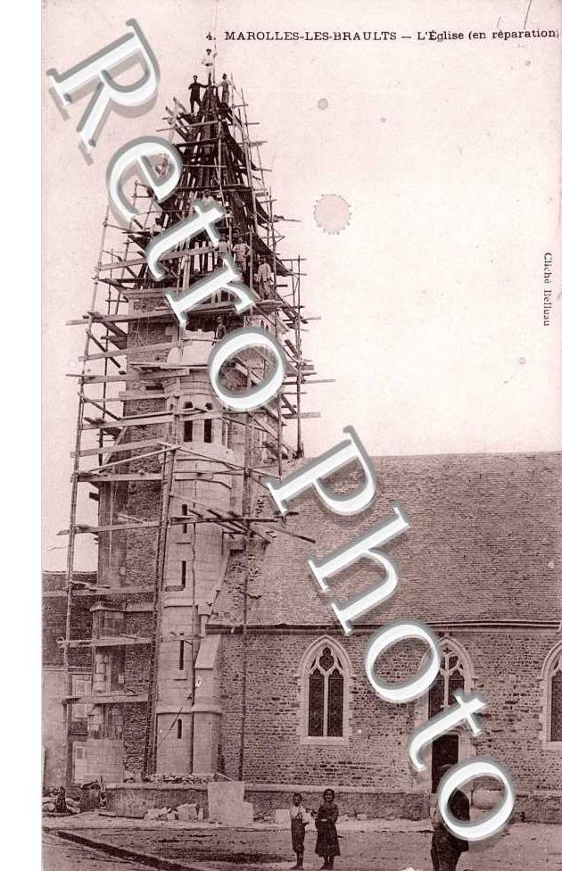 Eglise en reparation