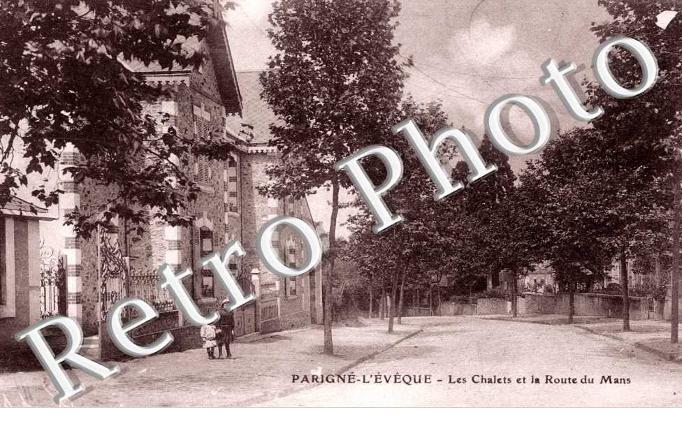 Les chalets et la route du mans