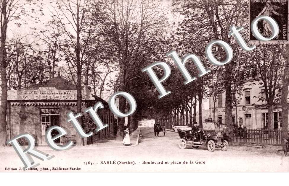 le Boulevard et la Place de la Gare