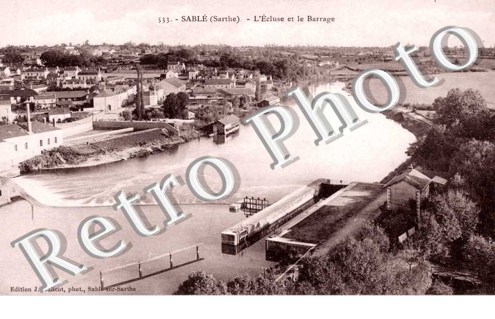 l&#039;Ecluse et le Barrage