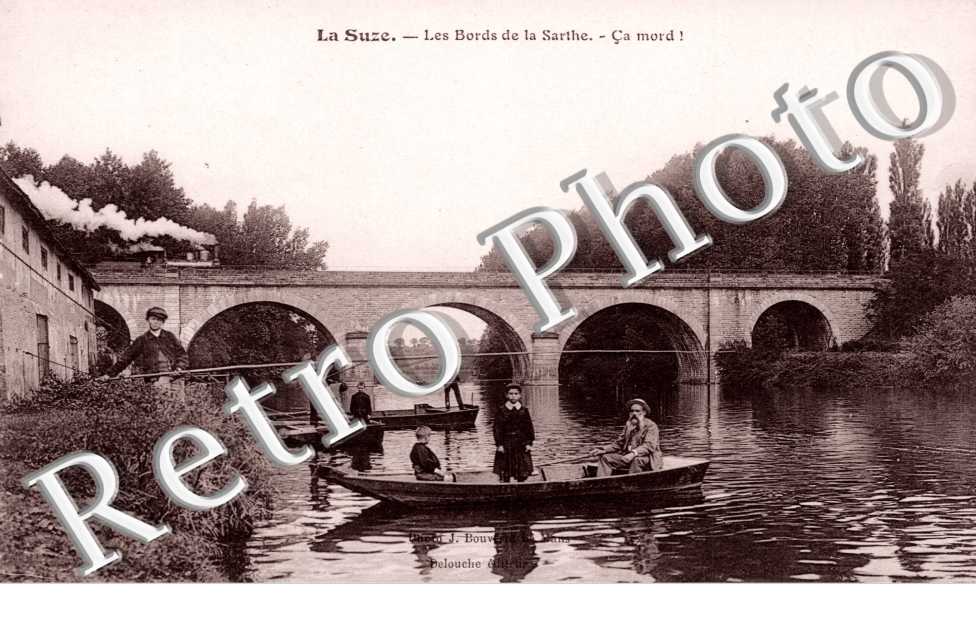 Les bords de la sarthe