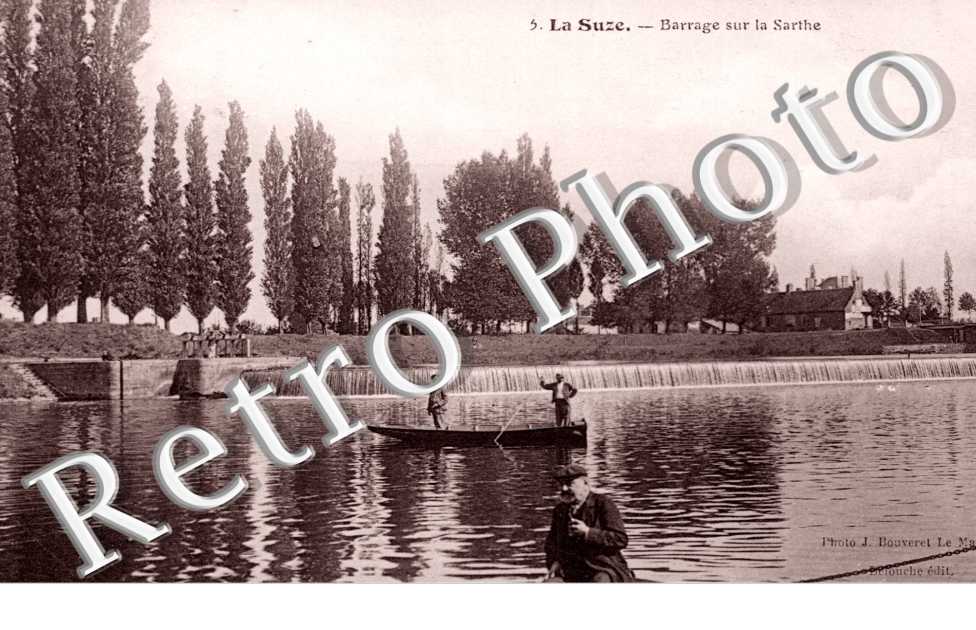 Barrage sur la Sarthe