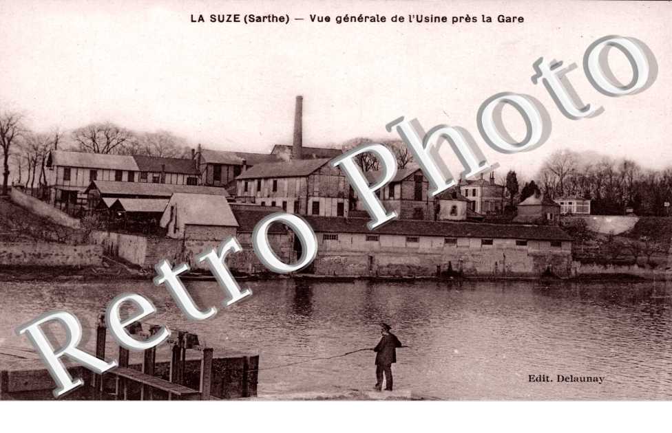 Vue Generale de l'Usine pres de la Gare