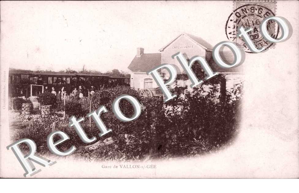 la Gare de Vallon sur Gee