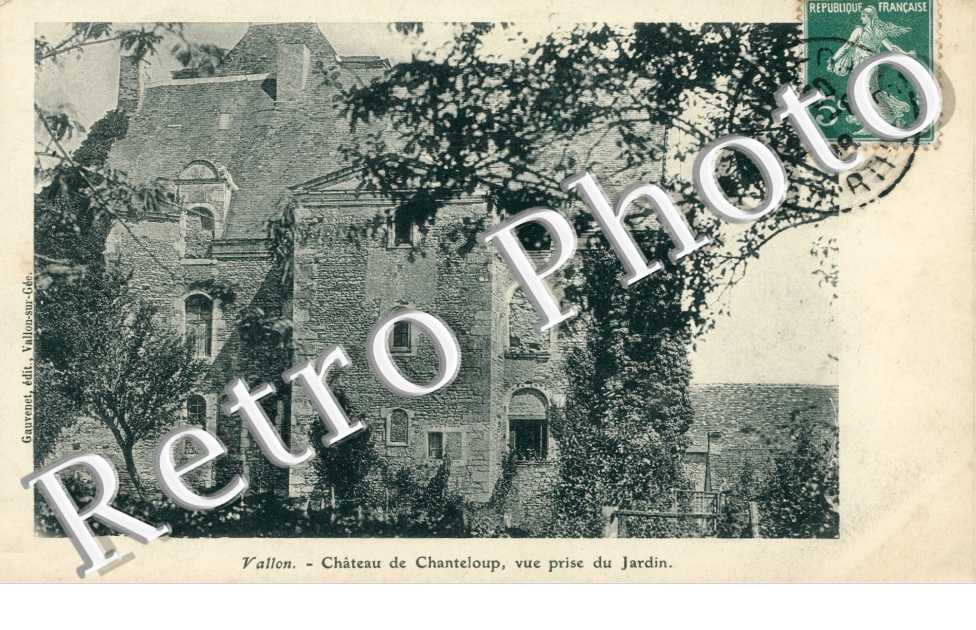 Chateau de Chateloup - Vue prise du Jardin