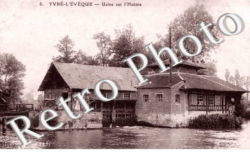 Usine sur l&#039;Huisne