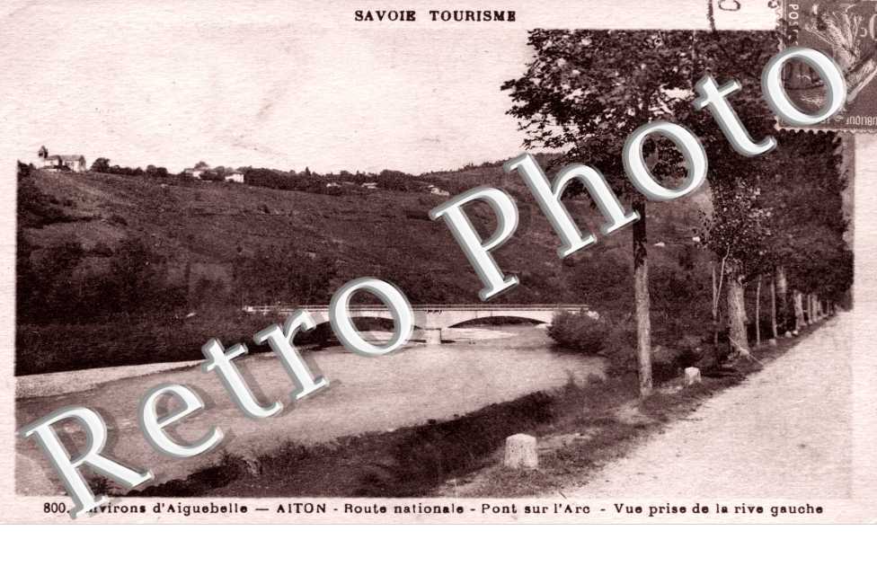 Route nationale, Pont sur l&#039;Arc
