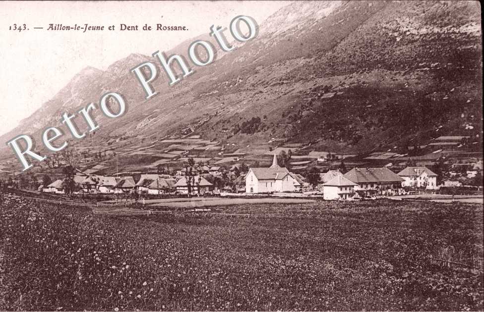 Vue generale et Dent de Rossane
