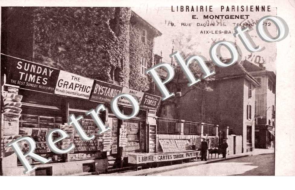 Librairie Parisienne, E. Montgenet, 9 rue Daquin