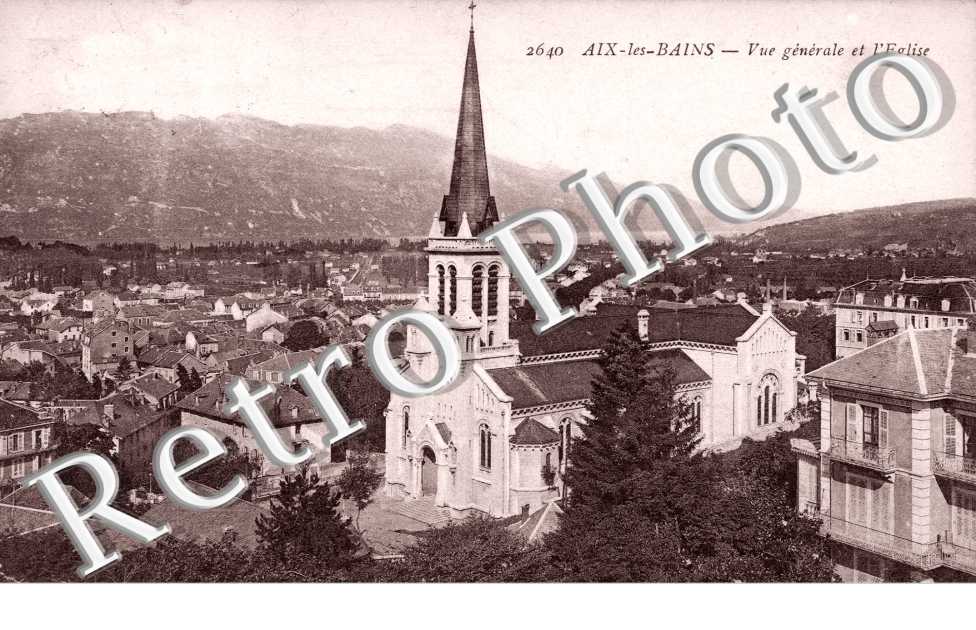 Vue generale et l&#039;Eglise
