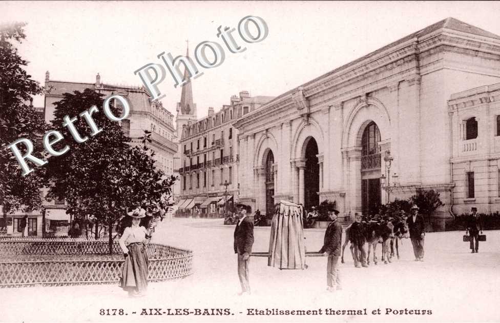 Etablissement thermal et Porteurs