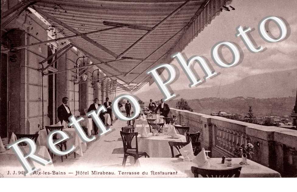 Hotel Mirabeau, Terrasse du Restaurant