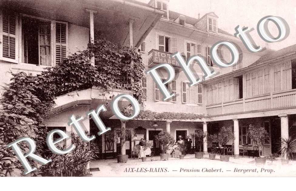 Pension Chabert. Bergerat Propriétaire