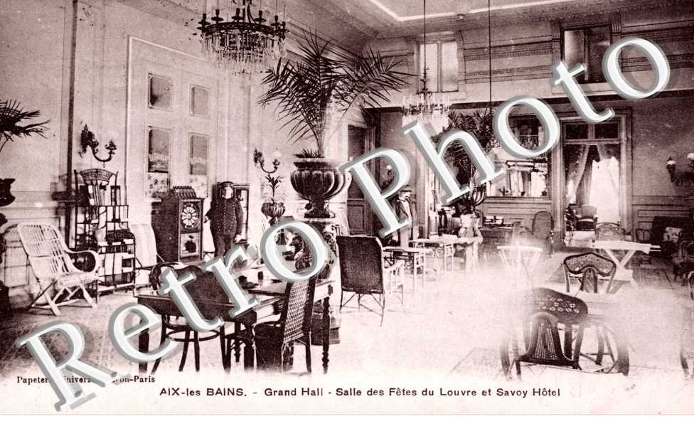 Grand Hall, Salle des Fetes du Louvre et Savoy Hotel