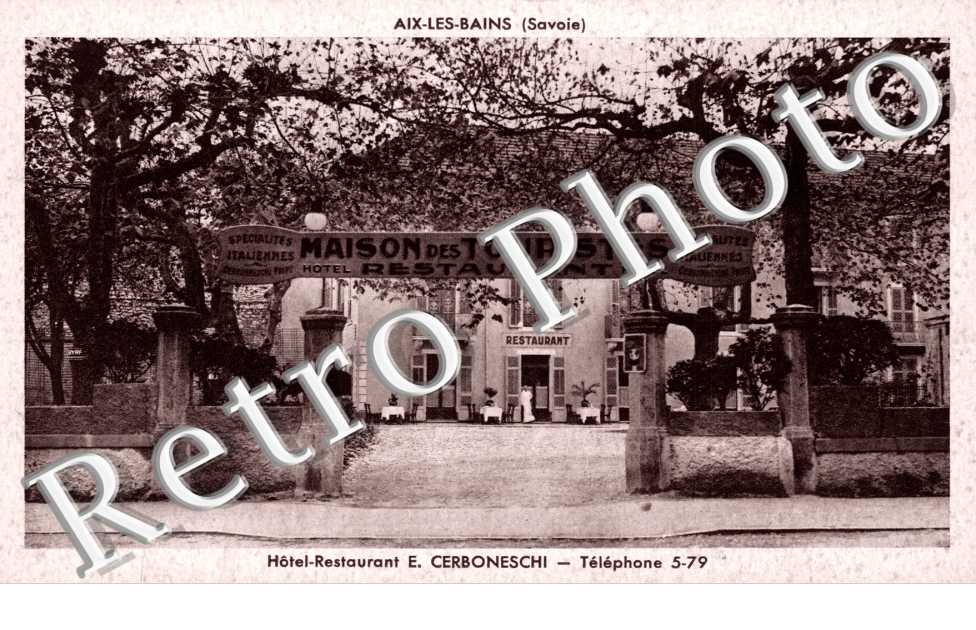 Hotel Restaurant E. Cerboneschi Maison des Touristes 1 avenue de Marlioz et 5 avenue de Tresserve 